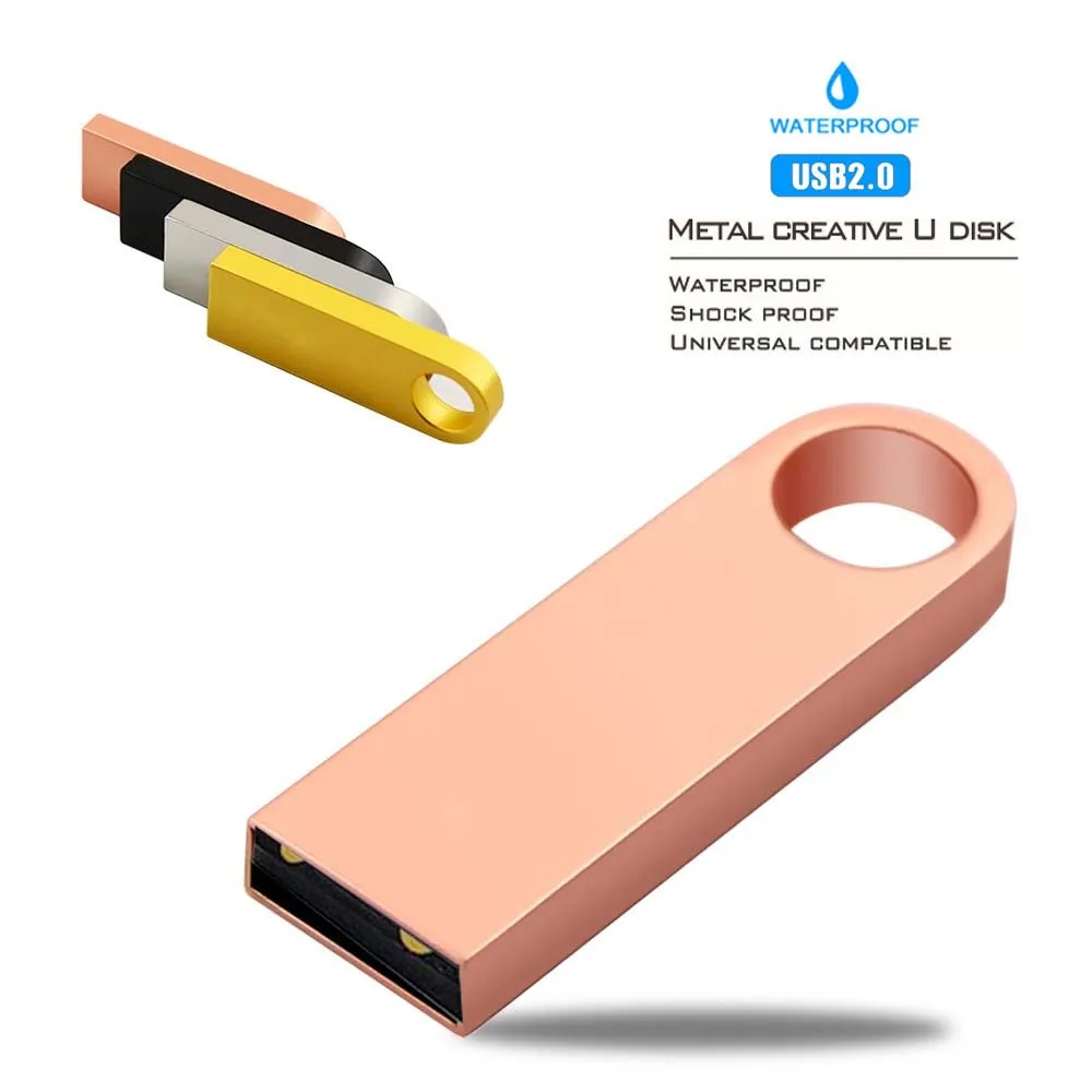 Usb флеш-накопитель 32 ГБ 8 128 16 64 Гб usb-ключ Металл Memoria высокая скорость