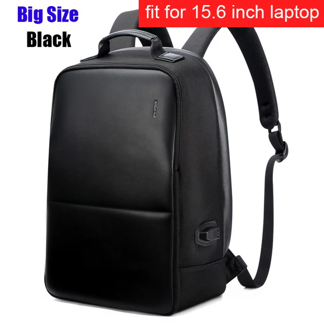 BOPAI, брендовый мужской рюкзак для ноутбука, USB, внешняя зарядка, компьютер, плечи, Противоугонный рюкзак, 15 дюймов, водонепроницаемый рюкзак для ноутбука - Цвет: Big size
