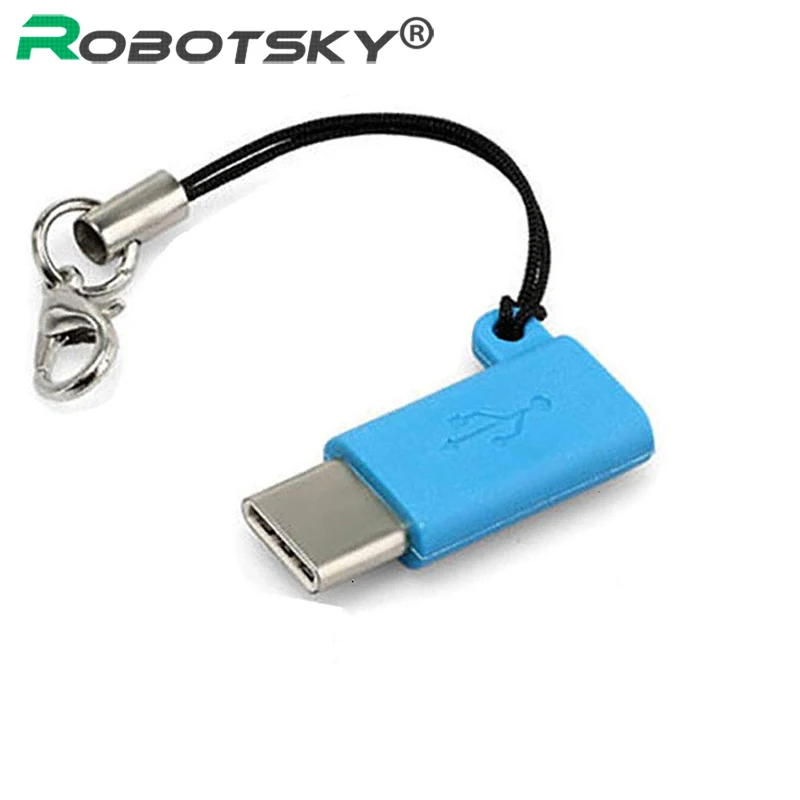 Micro USB к usb type C адаптер разъем type-C микро-usb 2,0 Женский адаптер зарядного устройства для samsung Xiaomi huawei телефон