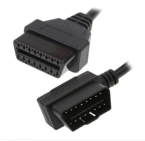 hot sell Right Angle male to female extension cable OBD2 16Pin Adapter Connector | Автомобили и мотоциклы