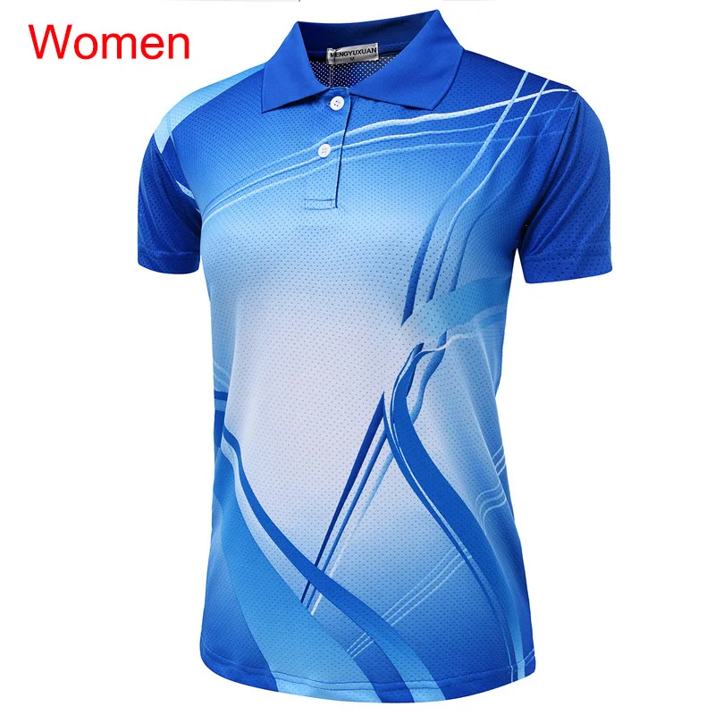 Woman one shirt Рубашка для бадминтона с бесплатной печатью для мужчин/женщин, рубашка для настольного тенниса, футболка для бадминтона для женщин/мужчин, Спортивная теннисная рубашка 5051AB - Цвет: Woman one shirt