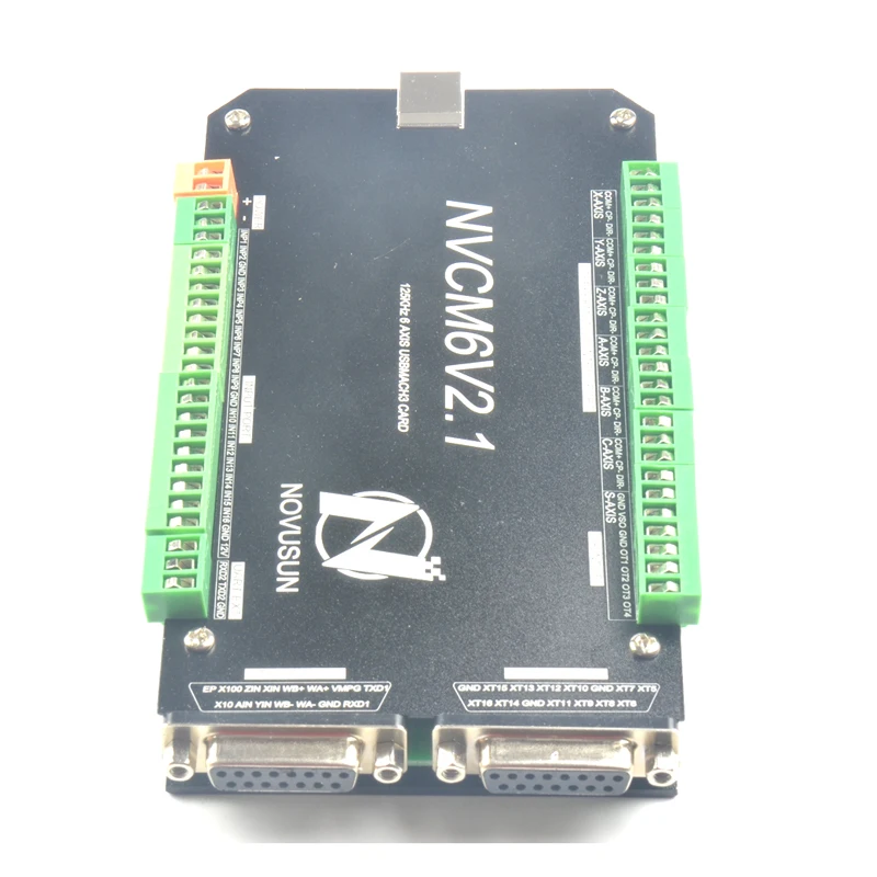 CNC MACH3 USB 6 осевой 4 5 125 кГц USBCNC 16I 16O Гладкий степпер контроллер движения плата для