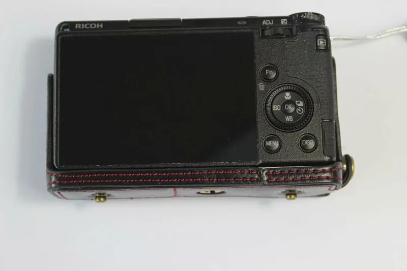 Высококачественный чехол из искусственной кожи для Ricoh GR III GR3 дорожная сумка для камеры logic внутренняя защита от флокирования камеры