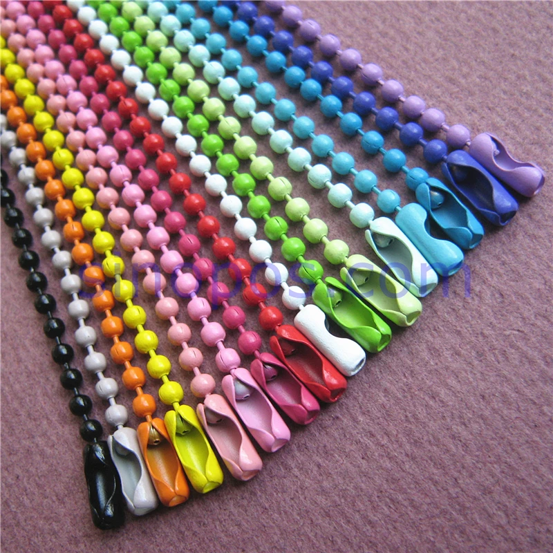 Стальная шариковая цепочка цветные открытки для скрапбукинга связывающая