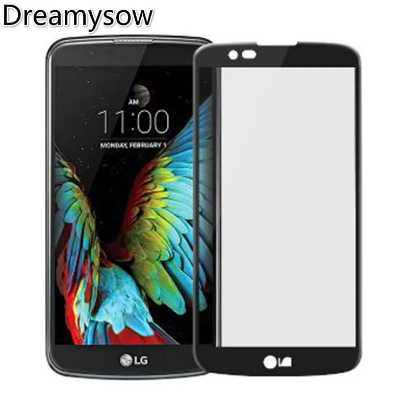 Полное покрытие закаленное стекло для LG K8 2018 Q7 G7 stylus4 Q6 K4 K10 2017 G6 K 10 8 2016 защитное