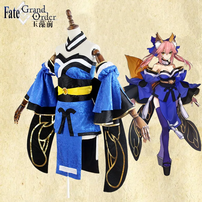 Японский аниме Fate Apocrypha карнавальный костюм игра Grand Order полный комплект тамамо no
