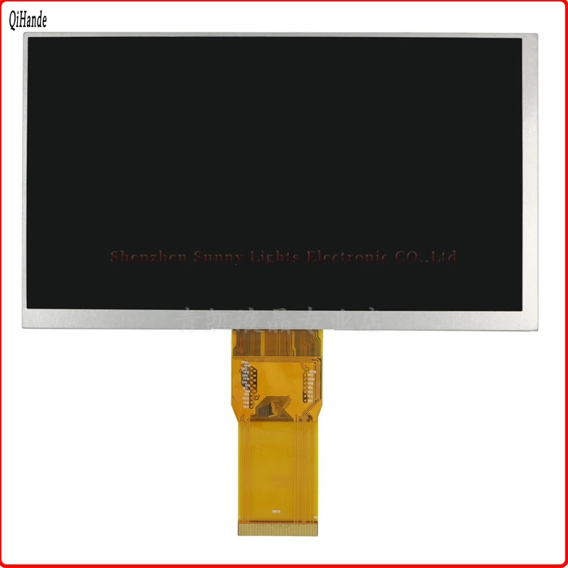 

New LCD Display Matrix 7" 163*97mm for teXet TM-7058 X-pad STYLE 7.1 3G Tablet PC 1024*600 163x97 LCD Display Screen Panel