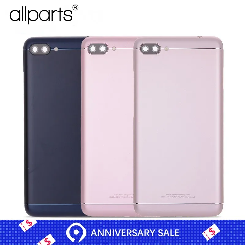 Задняя крышка для Asus Zenfone 4 Max ZC554KL на батарею черный золотой