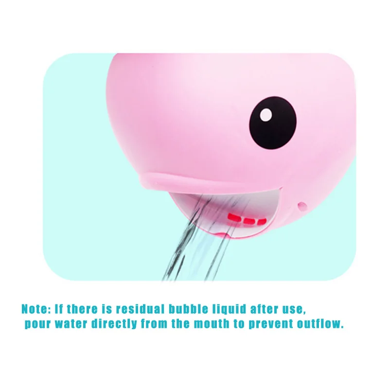 

Automatic Bubble Machine Cartoon Whale Bubble Blower Maker for Kids BM88