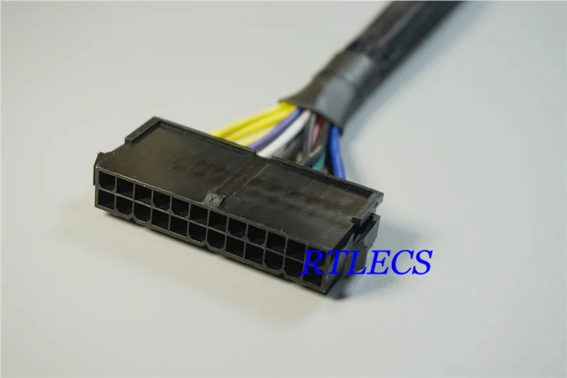 10 шт. ATX 24 контактный к 14 адаптер питания провод 18 AWG Q77 B75 A75 Q75 H81 материнская плата|pc