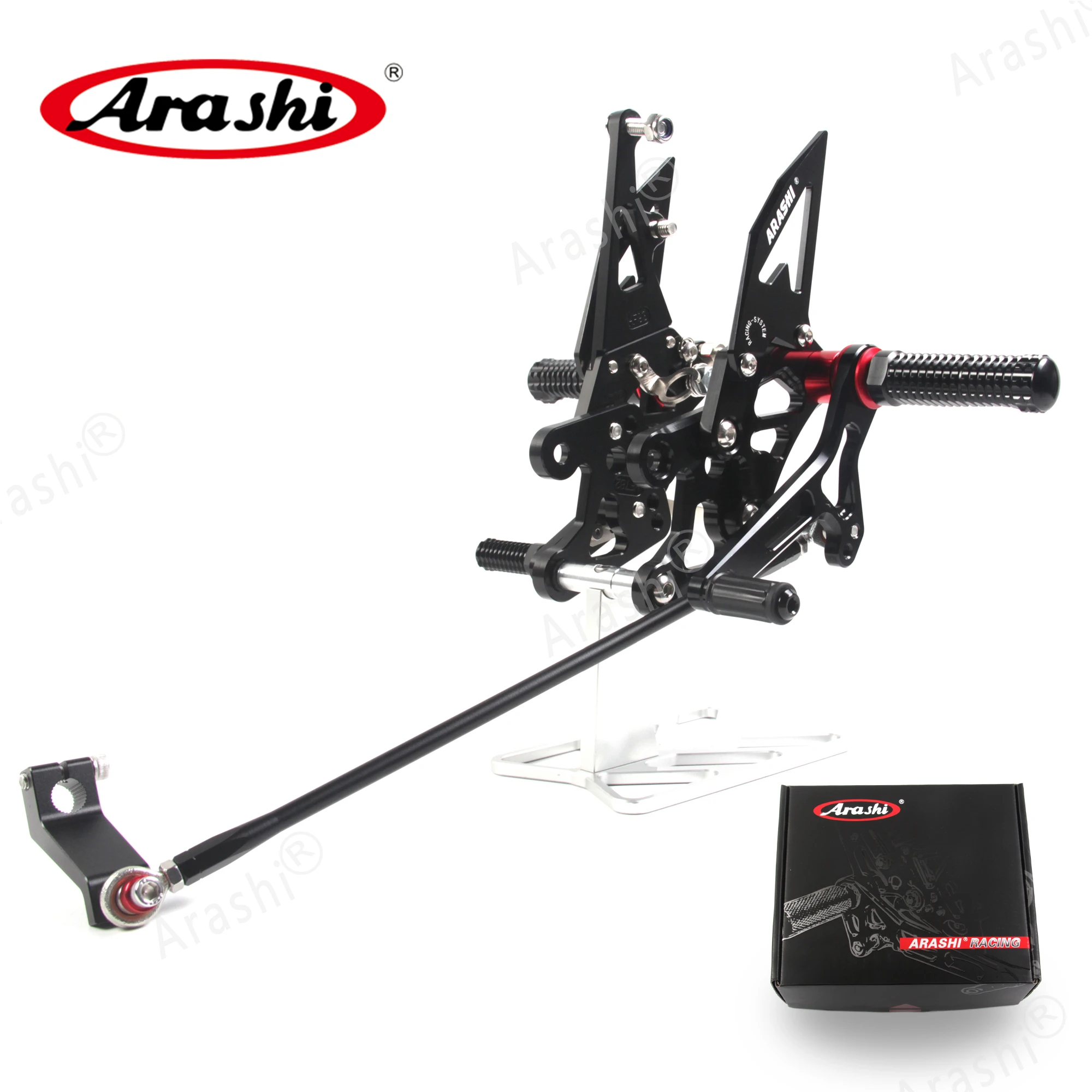 

Подножка для мотоцикла Arashi для YAMAHA FZ8 2010-2013, Регулируемые подножки с ЧПУ без АБС-пластика, аксессуары 2010 2011 2012