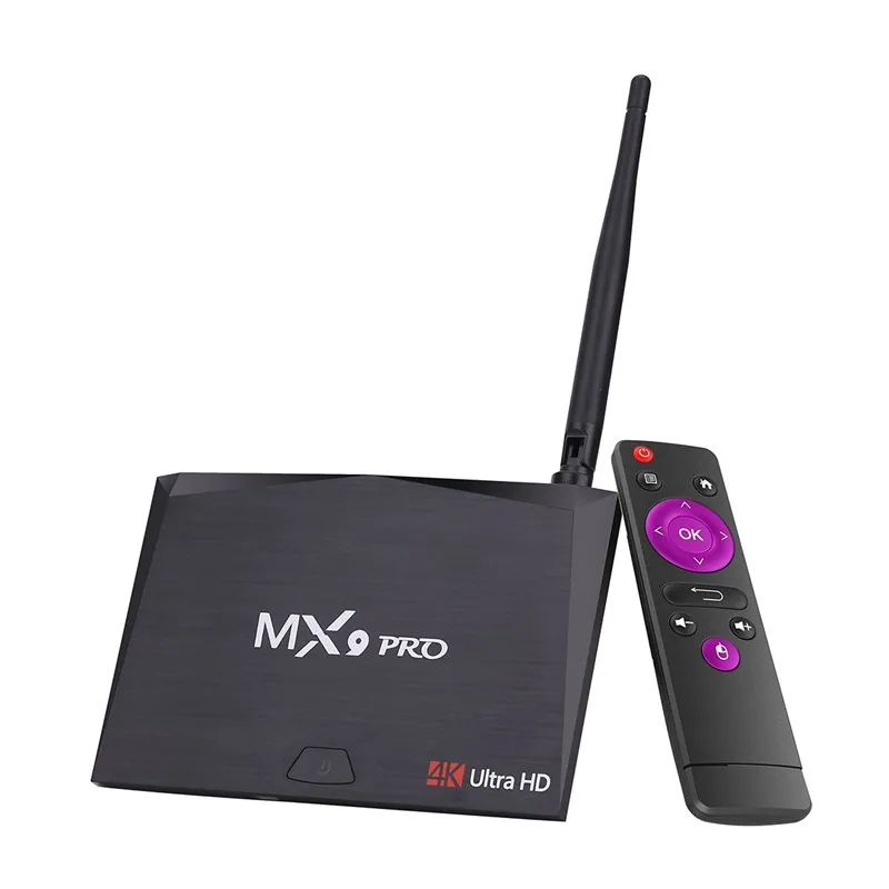 Mcboson MX9 Pro ТВ коробке 2 ГБ + 16 Android 7.1 4 ядра 2.4/5 ГГц BT4.0 Wi-Fi 3D медиаплеер с ВМС 2000