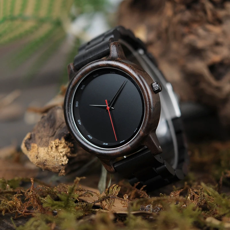Reloj mujer BOBO BIRD деревянные часы мужские новые черные ремешки кварцевые Аналоговые