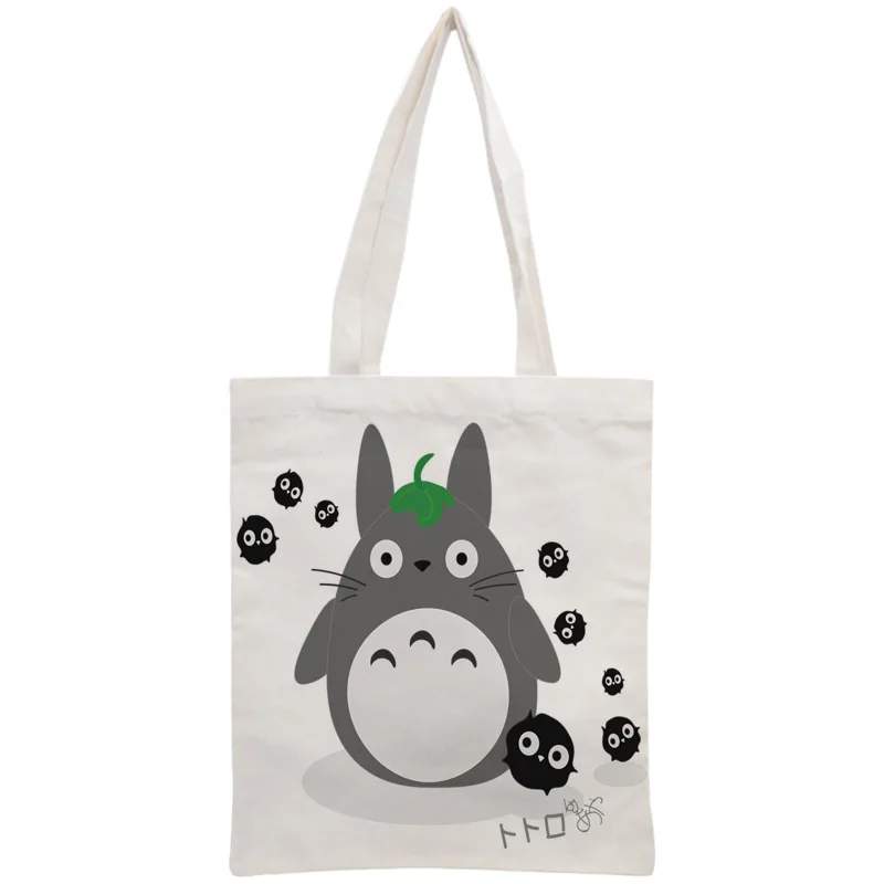Сумка-тоут Totoro на заказ многоразовая Сумочка плечо складные хлопчатобумажные