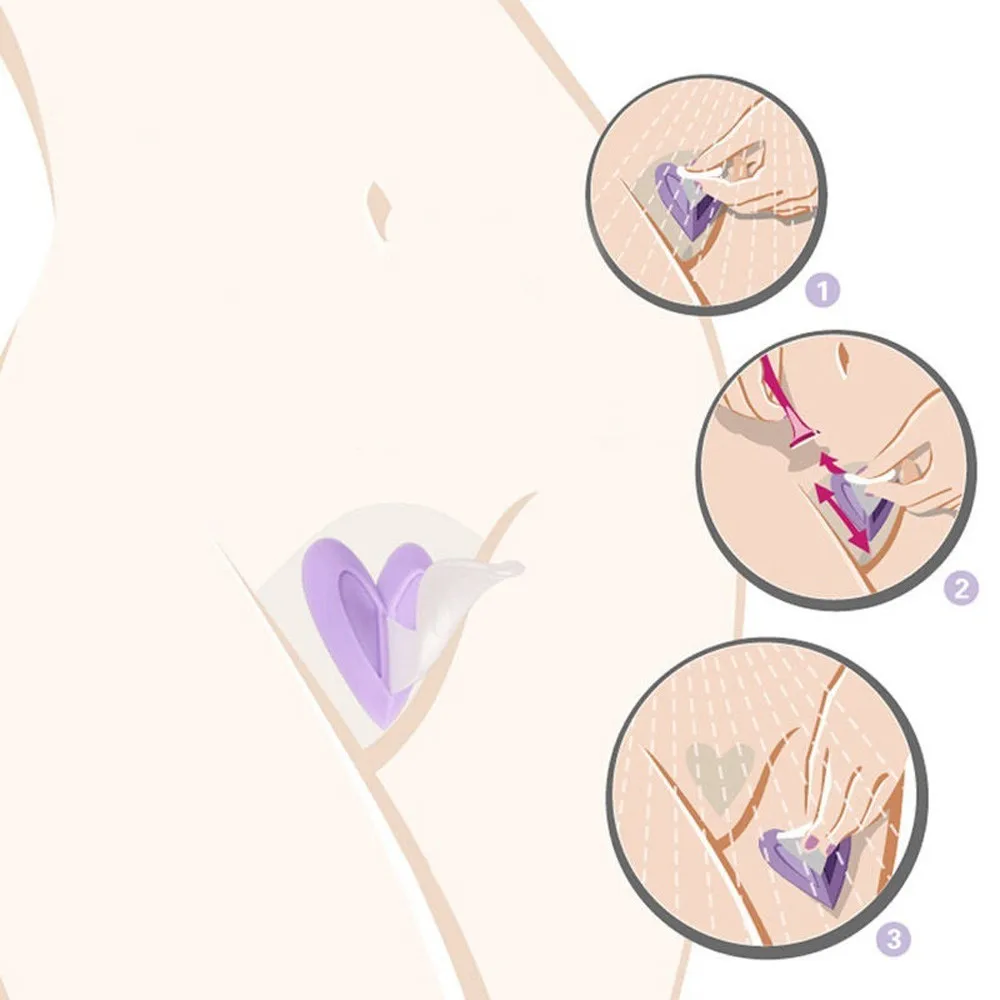 Для женщин бикини предназначенное для бритья трафарет бороды сексуальная