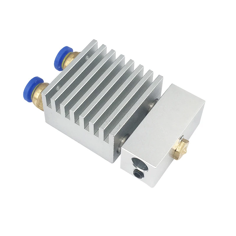 Mayitr профессиональный принтер экструдер Горячий Конец двойной Hotend V1 с 0,4 мм насадкой для 1,75 мм нити 3d принтер Часть