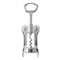 wine beer bottle opener stainless steel metal strong pressure wing corkscrew kitchen dining bar accessory lx6806