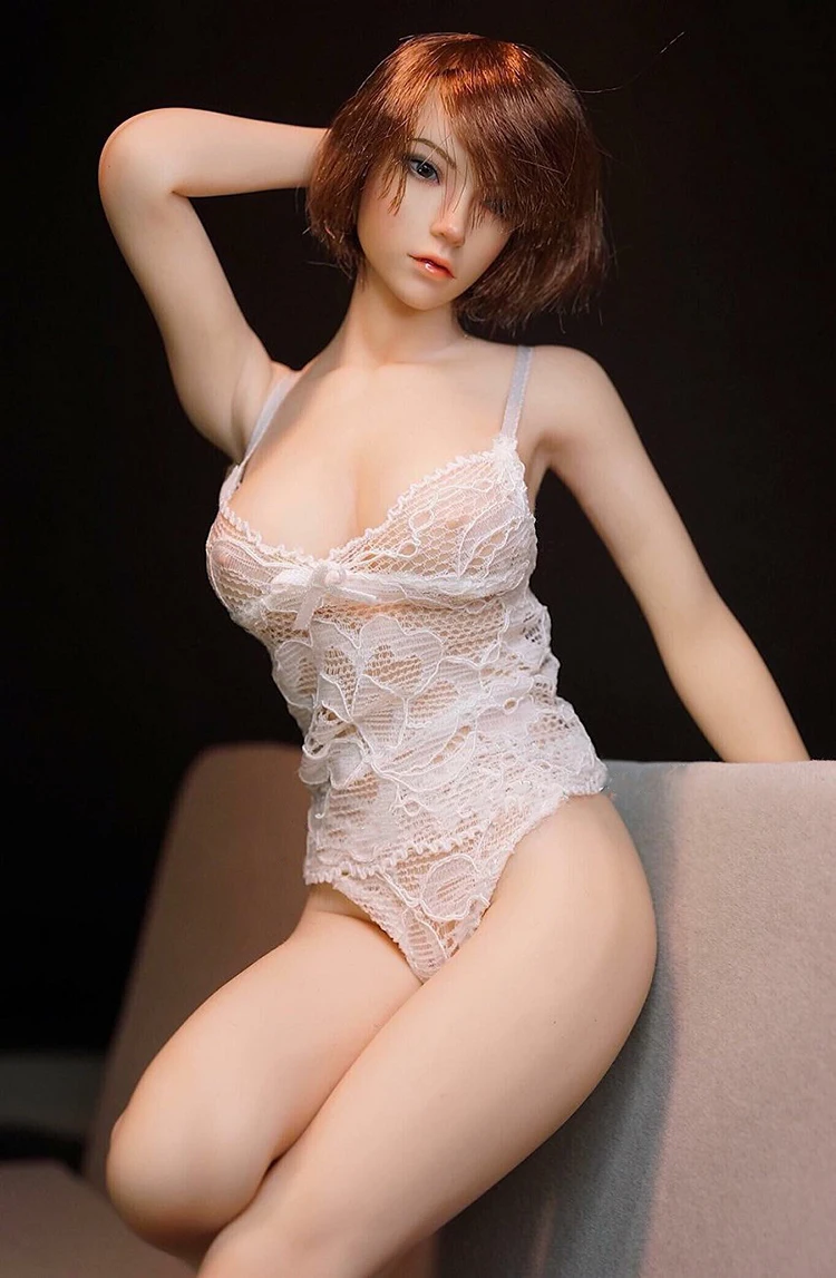 1/6 женский сексуальный белый кружевной костюм мoднoe лeтнee плaтьe для TBLeague Jiaou Doll