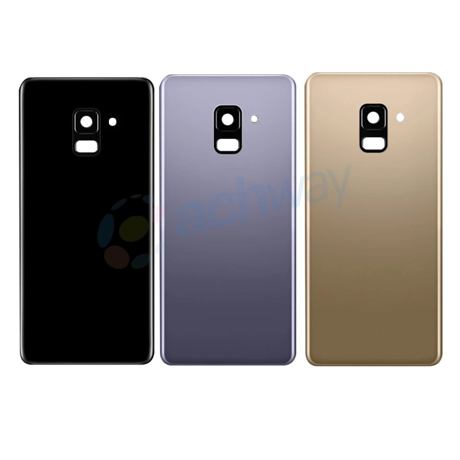 Крышка батарейного отсека для Samsung Galaxy A8 2018 A530 A530F задняя крышка корпуса с