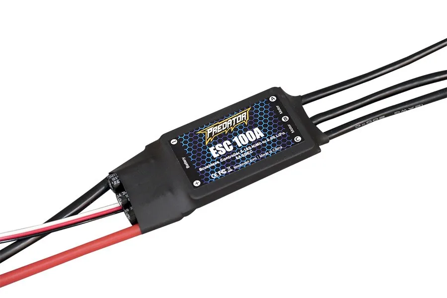 FMS ESC 100A V2 с 5А SBEC контроллер скорости бесщеточный 2 s-6 S для радиоуправляемой модели