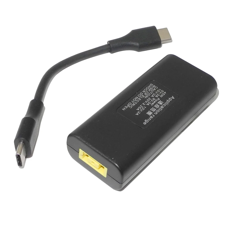 Dc Usb Type C Мужской зарядное устройство конвертер адаптер Разъем для Lenovo Dell Hp Asus