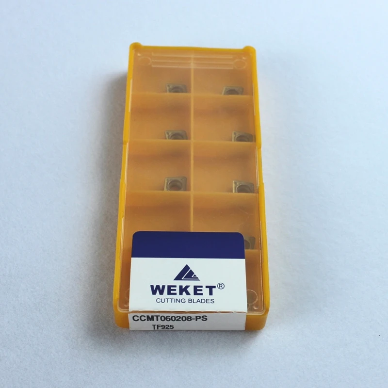 Knife Tools CCMT060208-PS TF925 R0.8 10pcs/lot Carbide Inserts Internal Turning Cutters | Инструменты