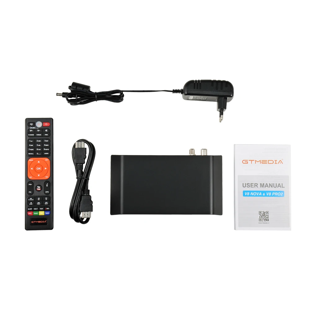 Freesat V8 PRO2 комбинированный спутниковый ресивер с бесплатной 1 год Европа 5 нажатий Cccam сервер поддержка DVB-S2+ T2/C Biss ключ pk v8 золотой
