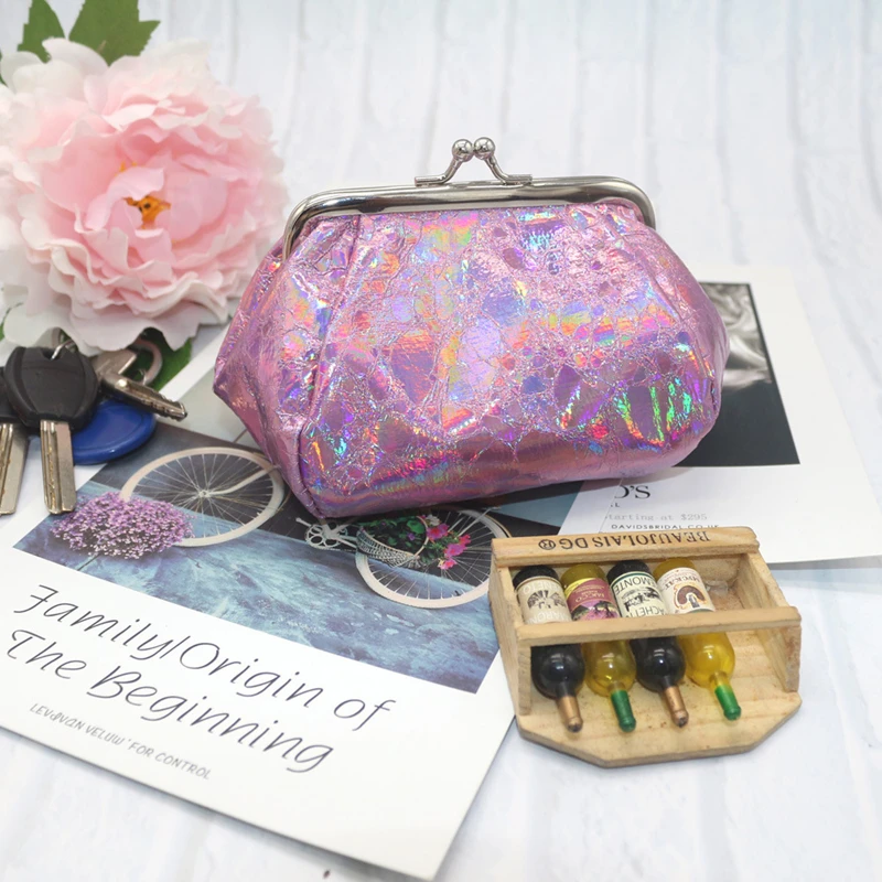 Youda модные Стиль Для женщин портмоне творческий бумажник лазерный студент