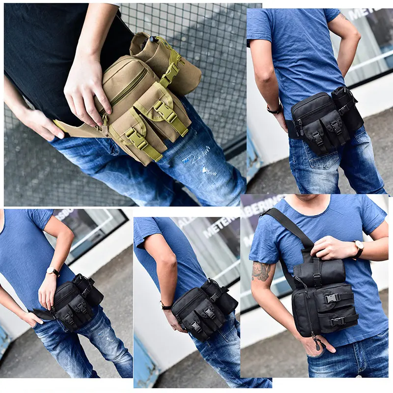 Уличная Тактическая Военная поясная Сумка Molle для кемпинга пешего туризма сумка