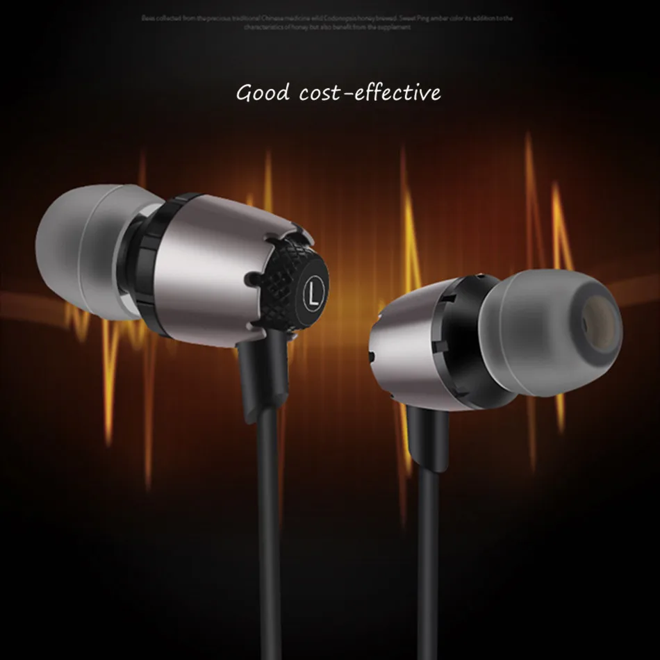 Abingo S600i вкладыши бас гарнитура с микрофоном стерео Hifi наушники 3,5 мм разъем проводные наушники регулятор громкости для Xiaomi/samsung