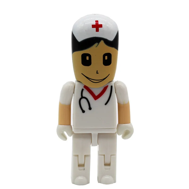 Mini doctors Usb Flash Drive Real Capacity Doctor Nurse Shape 8G/16G/32G/64G Memory stick | Компьютеры и офис