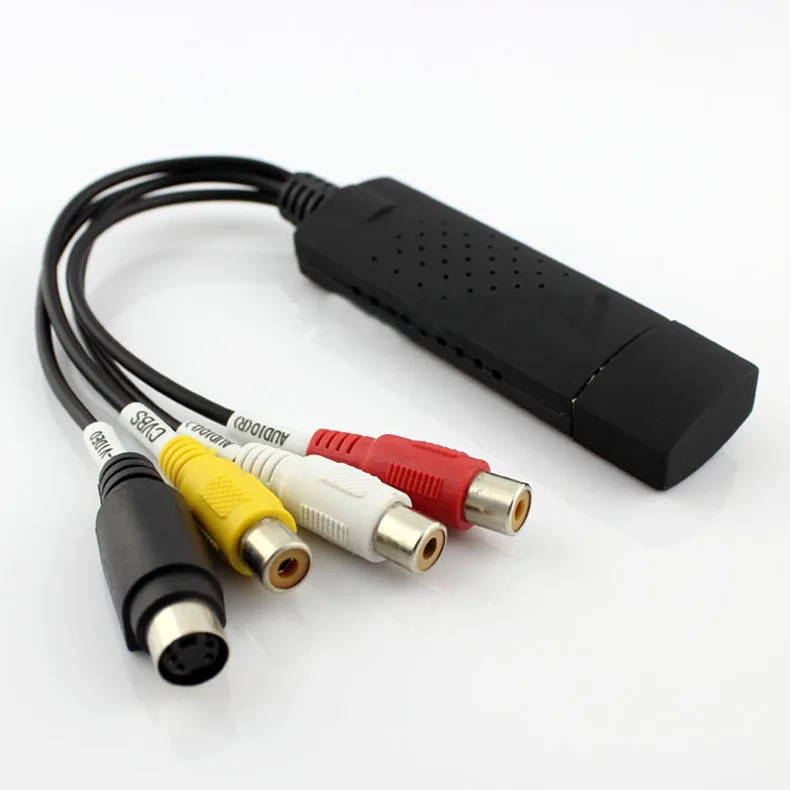 Новый USB 2 0 к 3 RCA Видео ТВ DVD VHS Кабель адаптер захвата SGA998|Кабели VGA| |