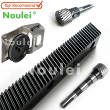 Noulei 1,25 мод CNC 1400 мм 670 мм винтовая зубчатая стойка и 1.25MOD Металлическая стальная шестерня Набор для станка с ЧПУ