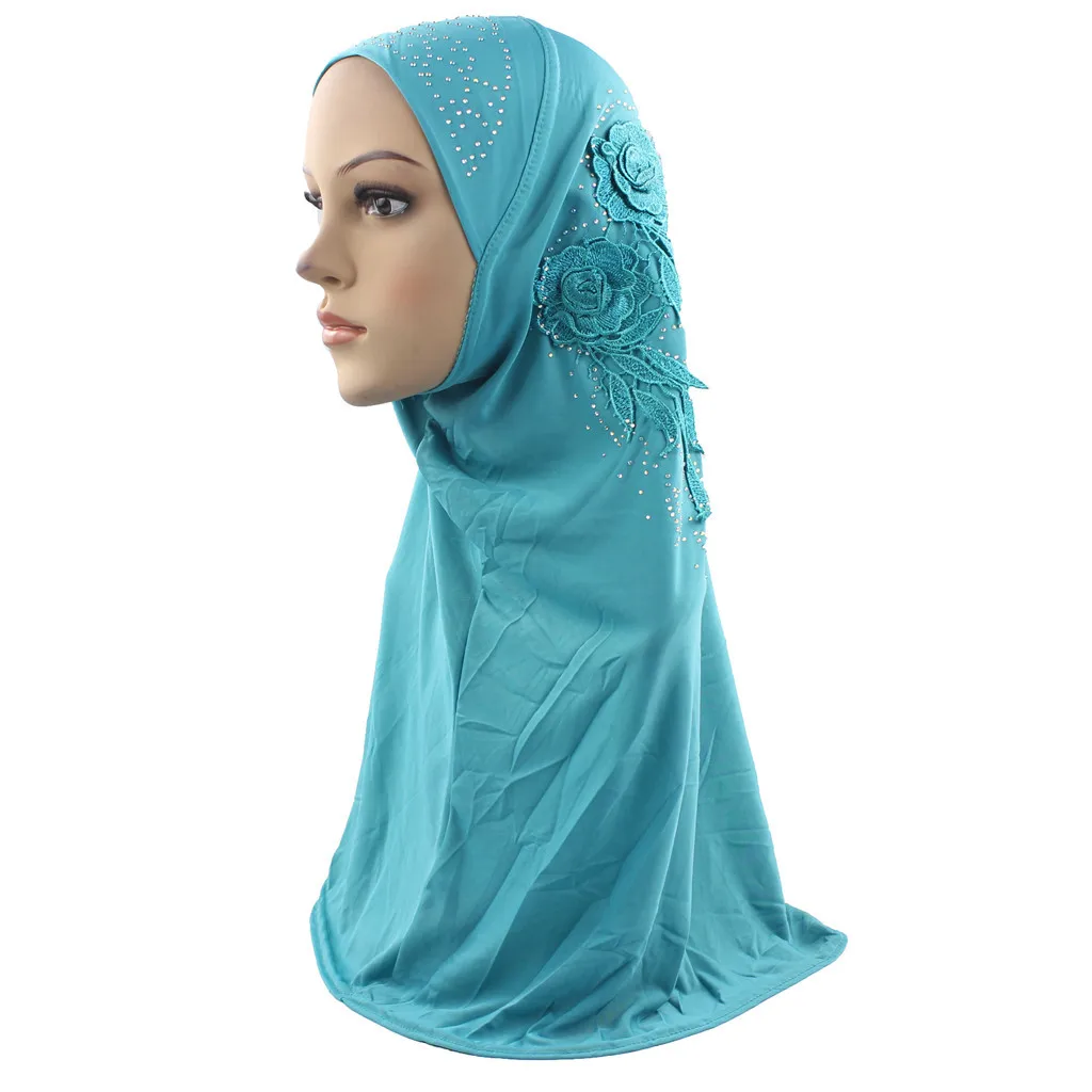 Летние шапочки без полей для женщин повседневные мусульманский головной убор