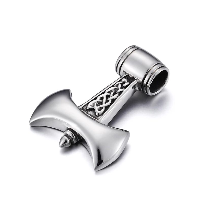 Совершенно новая Мужская винтажная Готическая подвеска в виде топора из