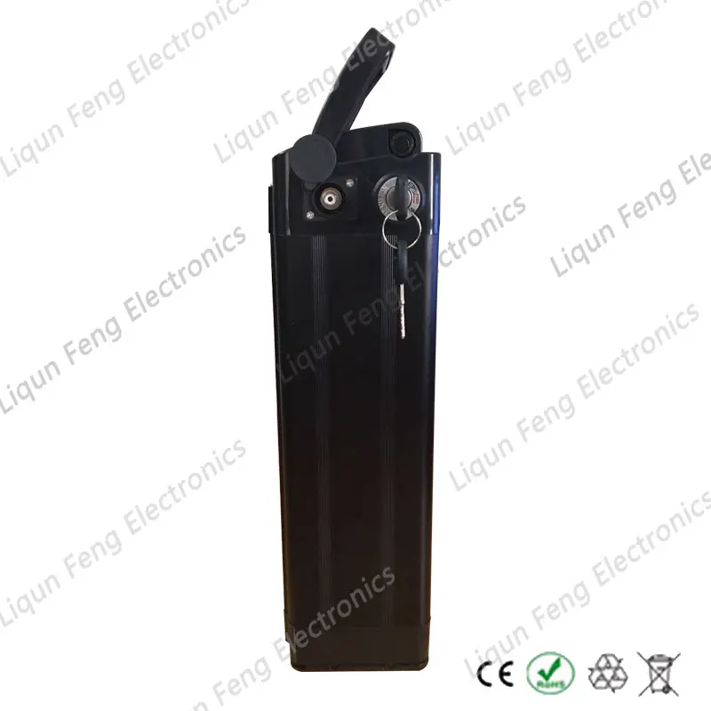 500W 36V 11AH Electric Bicycle Battery Silver Fish Case Bike Lithium ion with 2A Charger | Спорт и развлечения