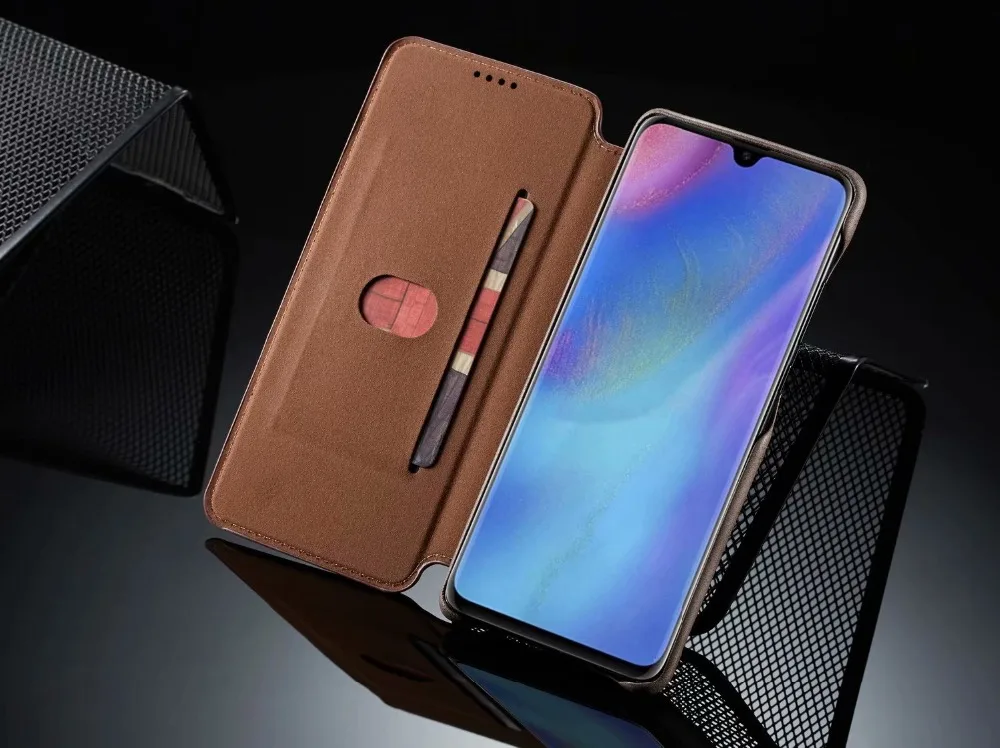 Роскошный кожаный магнитный флип-чехол для huawei p30 lite, чехол-кошелек со слотом для карт, подставка, чехол-книжка для huawei p20 p30 pro, чехол