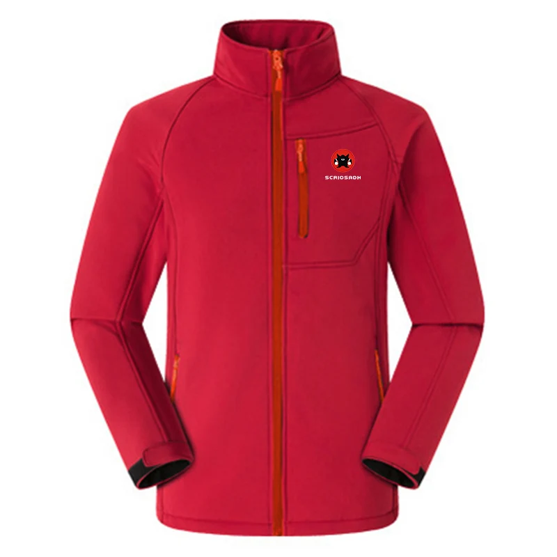 Новинка мужская и женская куртка для кемпинга с мягкой оболочкой