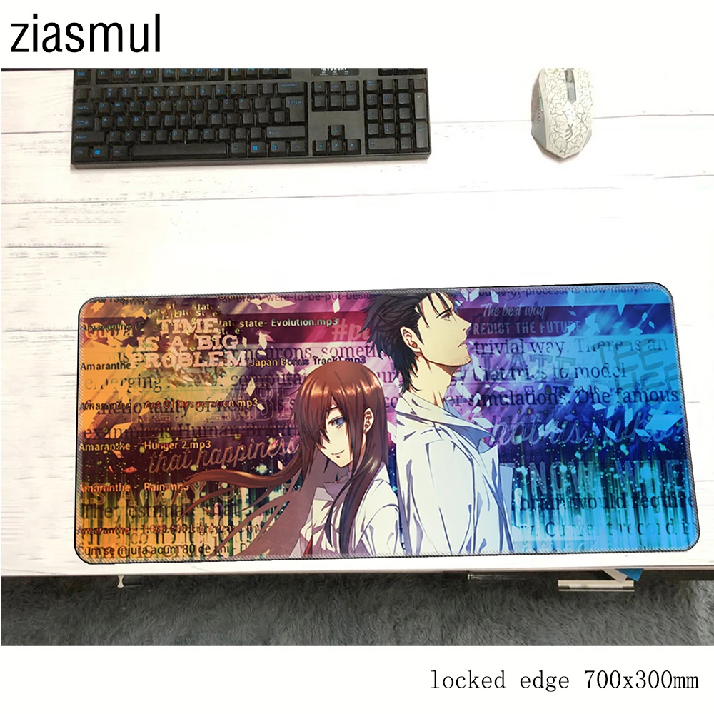Игровой коврик для мыши steins gate 700x300x2 мм|Коврики мышей| |