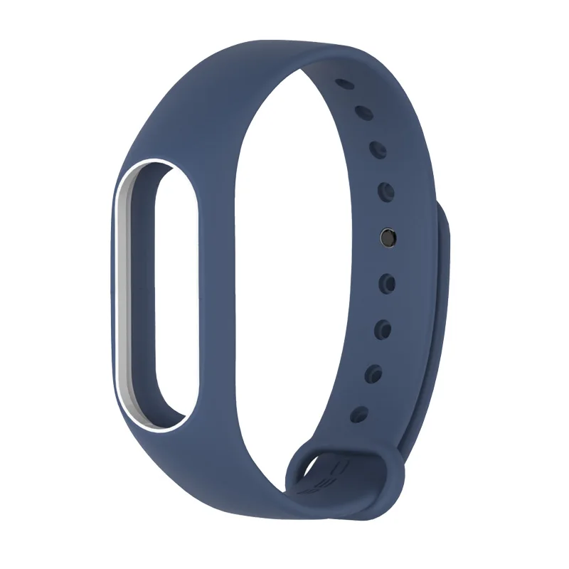 Для mi Группа 2 ремешок для Xiaomi Браслет ремни замена силиконовые Smart Band красочные