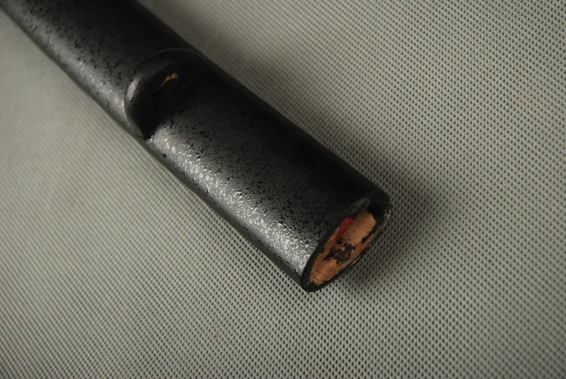 Изящный и классический аксессуар для меча ножны Сая из черного дерева