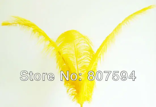 Colorful Long 50 - 55cm Big Ostrich Feathers Plume for DIY Craft Wedding Party Centerpieces Home Decoration 12pcs/lot IF61 | Дом и сад