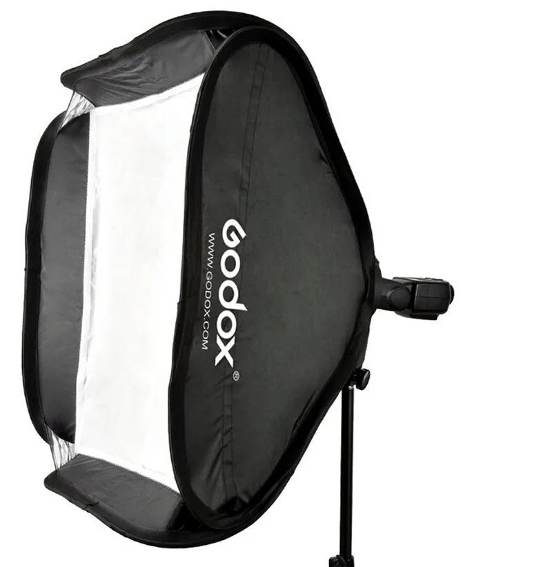 GODOX 40x40cm / 50x50cm 60x60cm 80x80cm софтбокс с s образным Тип кронштейн стабильный Bowens