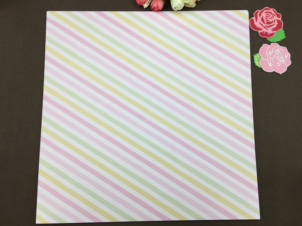 24 листа 12 &quotX12&quot Узорчатая бумага Скрапбукинг бумажный пакет ручной работы