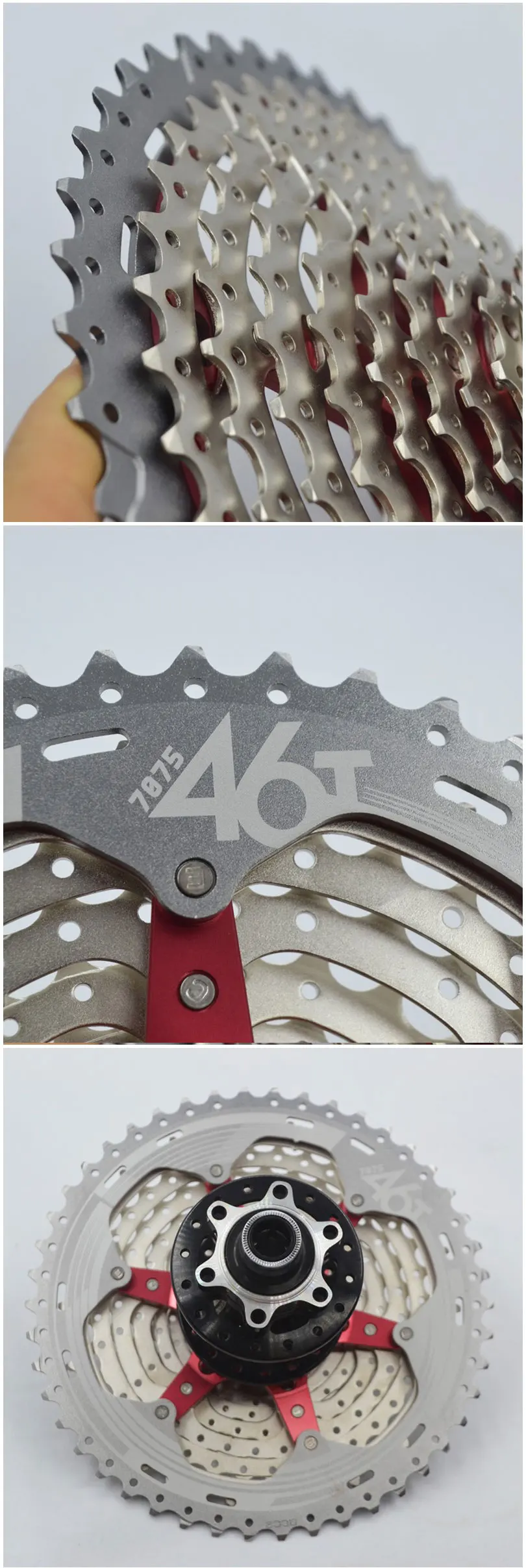 Sunracing 11 скоростей горный велосипед Freewheel CSMX8 11-46T 11-42T маховик зубы шатун Велоспорт кассета маховик запчасти для велосипеда