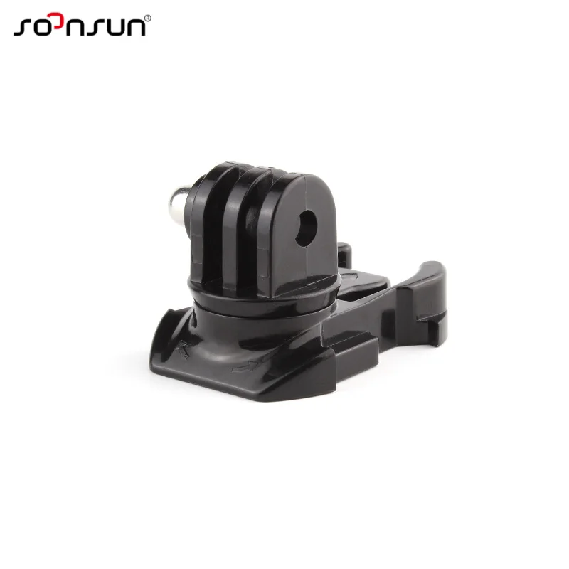 SOONSUN 360 Degree Rotating Mount Buckle Quick Assembling Adapter for GoPro Hero 7 6 5 4 3+ 2018 SJCAM Xiaomi Yi | Электроника