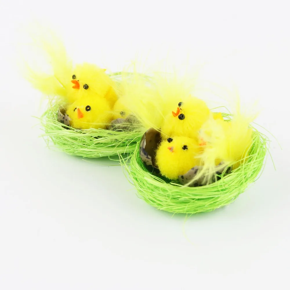 Новое поступление 2017 бесплатная доставка 6 шт./упак. пушистые желтые маленькие