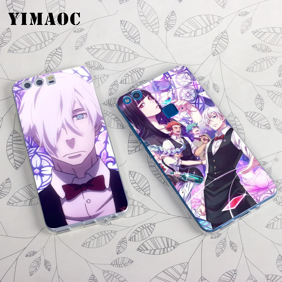 YIMAOC Death Parade Soft Case for Huawei Honor 10 9 8X 8C 8 7C 7X 7A Pro 6A Lite Note Nova 3i 3 2i Y6 Y7 Y9 Prime 2018 |