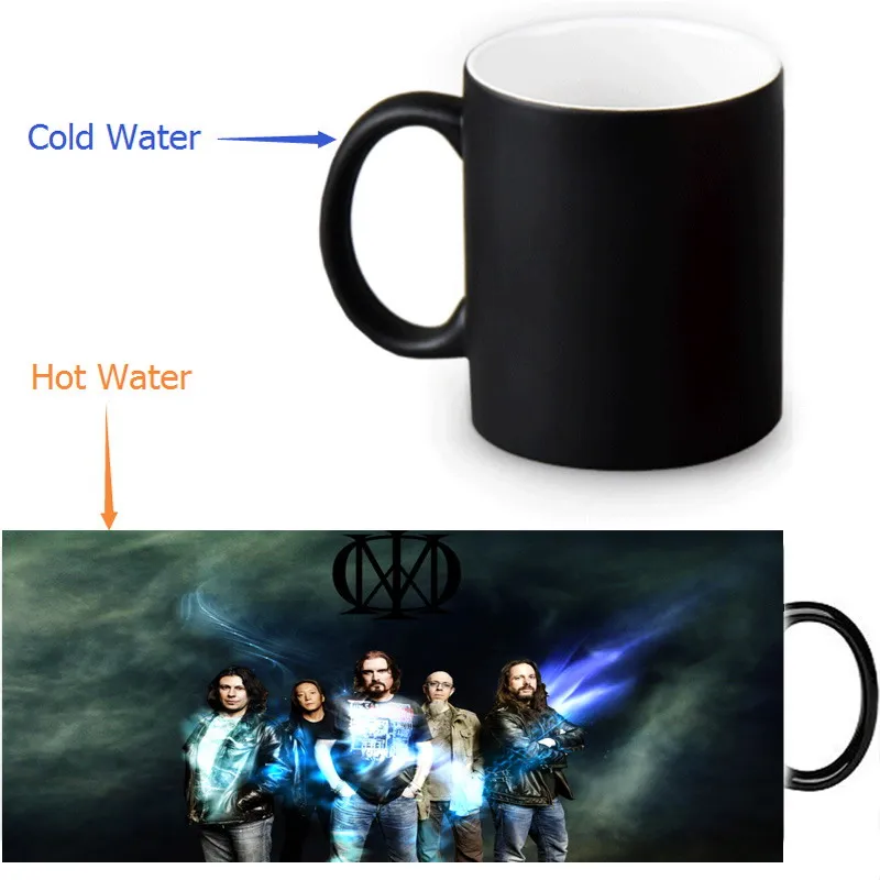 2017 кружки на заказ 12 унций кружка для кофе чая молока чувствительная к нагреванию