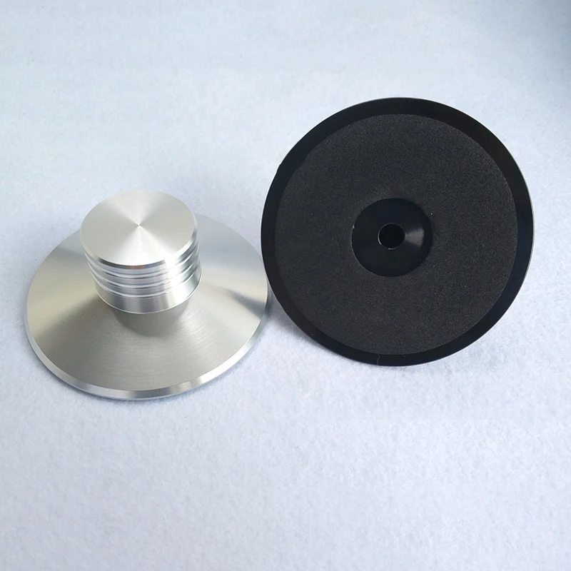 

High sound quality Portable aluminum LP vinyl record player Record Weight Clamp Disc Stabilizer Metal Clamp Disc Stabilizer